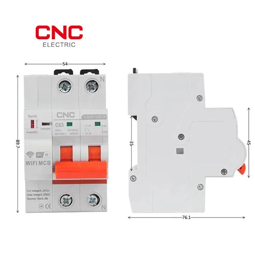 2P WiFi Smart Circuit Breaker