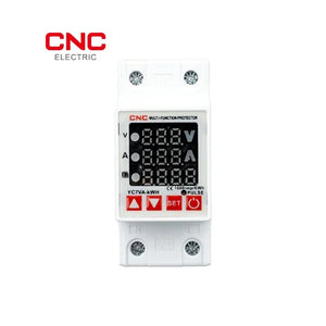CNC VA 2 Pole Protection Device KWH 63A | Ensure Electrical System Safety front view surge protection device Pakistan