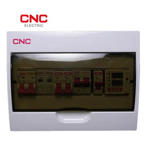 CNC 3KW Hybrid Solar DB Bundle With Plastic Body - Smart Energy Control & Protection front view solar DB bundle Pakistan