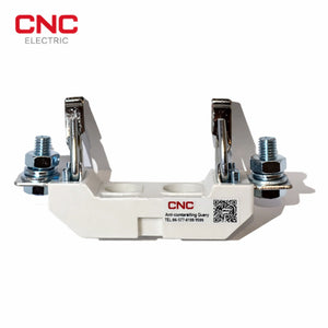 CNC Low Voltage Electrical Fuse Holder NT00 | Safe & Durable Protection front view voltage protector Pakistan