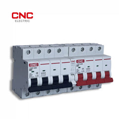 AC MTS 8-Pole (4+4) Miniature Transfer Switch 63A