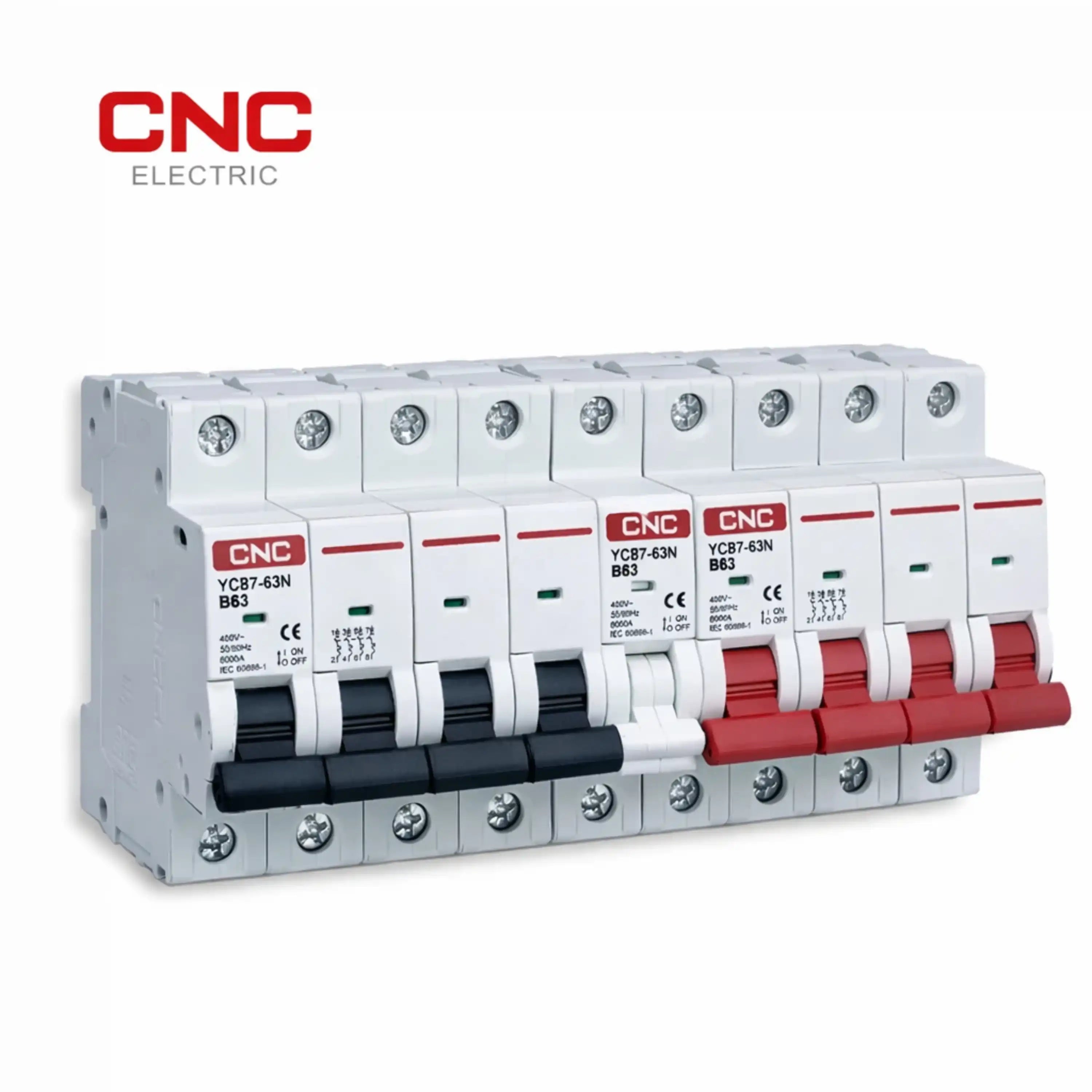 CNC AC MTS 8 Pole 63A | Manual Transfer Switch front view miniature transfer switch Pakistan