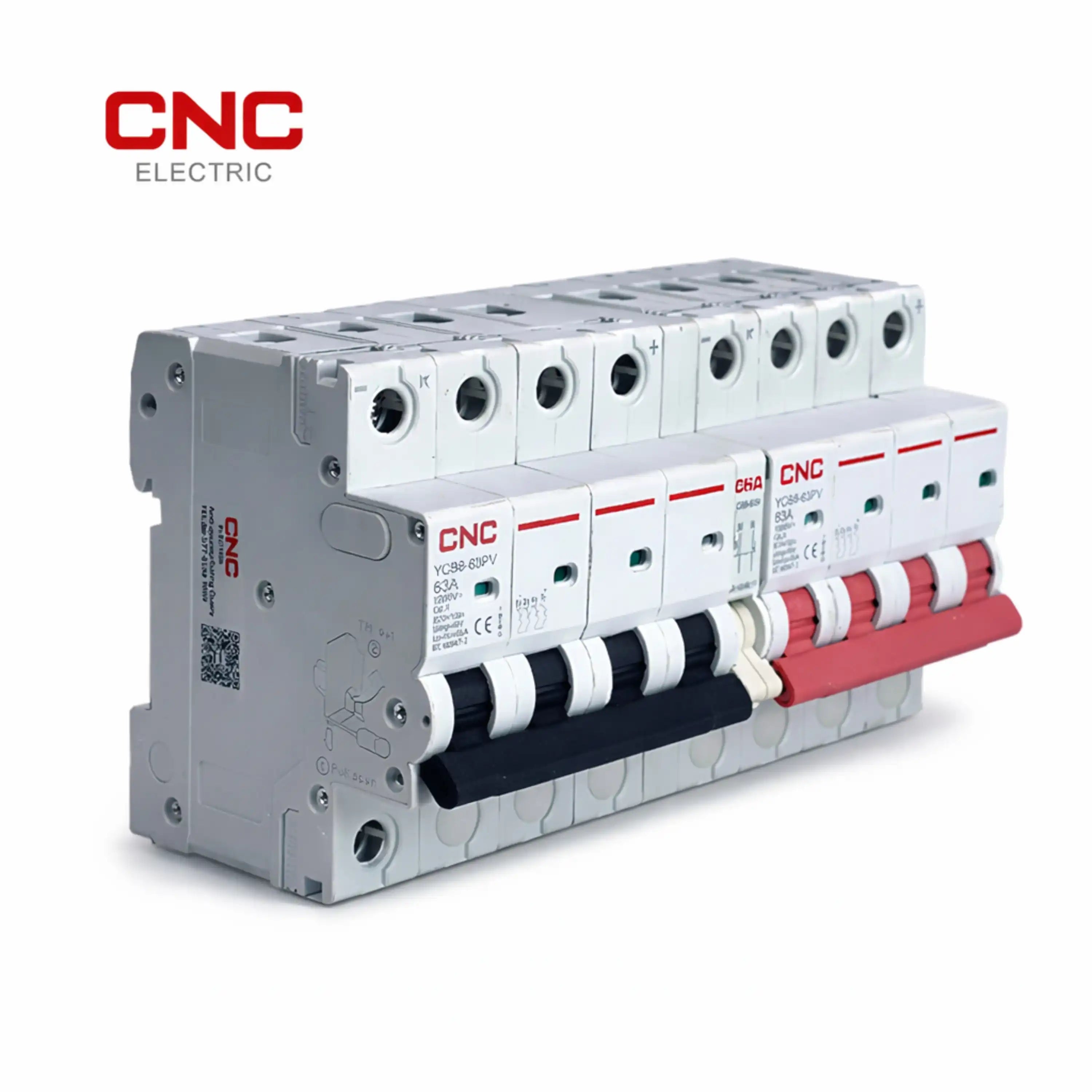 CNC DC MTS 8 Pole 1000V | Battery Transfer perspective view miniature transfer switch Pakistan