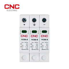 DC 3 Pole 1500V SPD Surge Protection Device YCBS8-S | Reliable for Solar & Power Systems