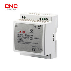 CNC DR-60 60W DIN rail switching power supply front view Pakistan