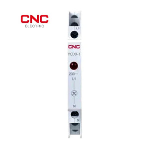 CNC Single Phase Din Rail Indicator Lights | Red, Yellow, Blue, Green front view Pakistan