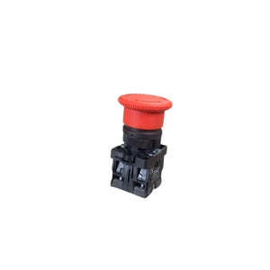 CNC Emergency Stop Push Button | Red Mushroom front view Pakistan