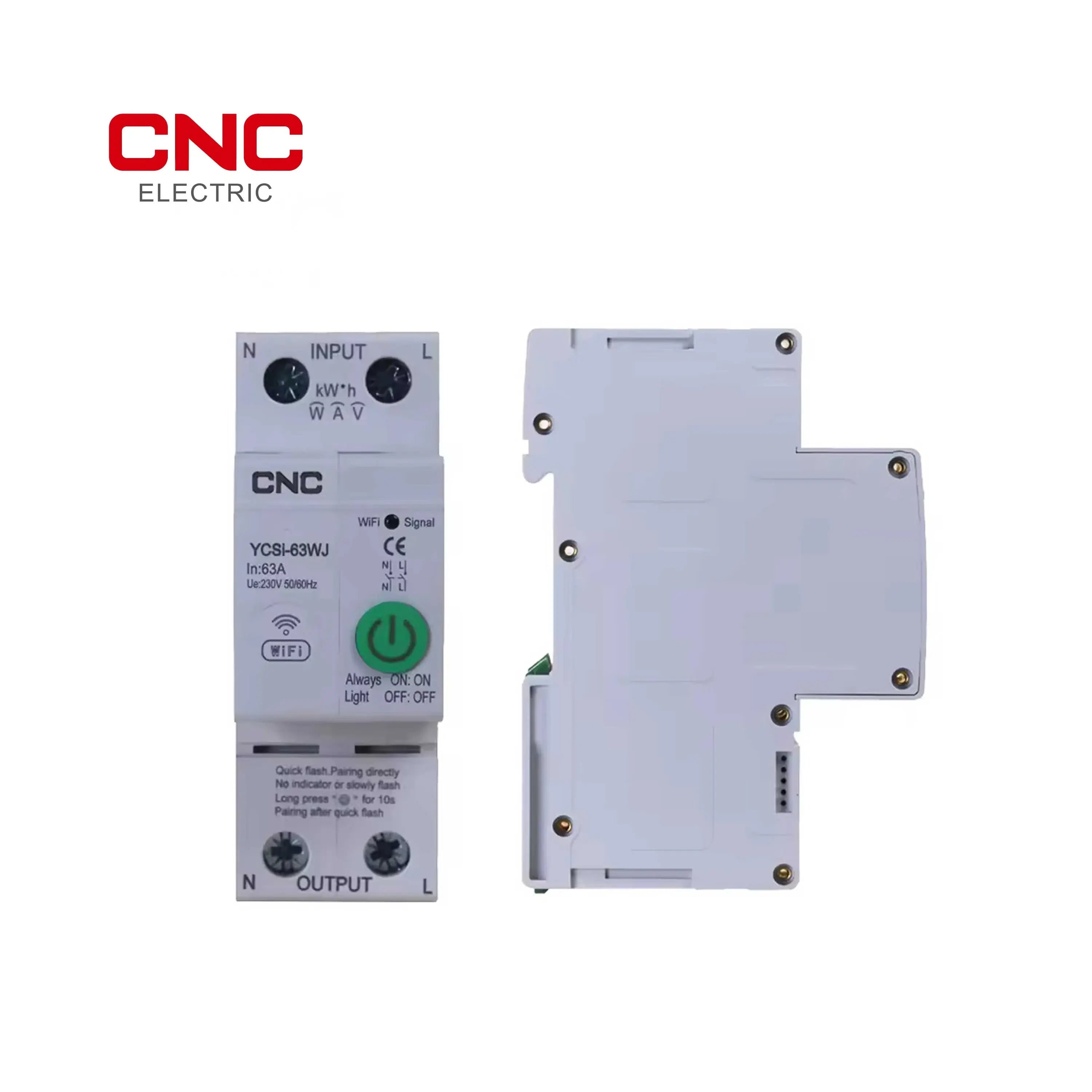Wi-Fi 2 Pole Smart Circuit Breaker 63A YCS1-63WJ