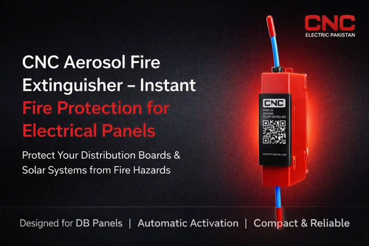 CNC Electric Aerosol Fire Extinguisher DIN Rail for Switchgear & Distribution Box