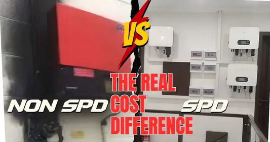 SPD vs No SPD: Real Cost of Voltage Surges on Your Solar and Home Wiring