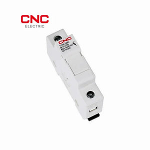 CNC DC 1000V Fuse Holder YCF8 | Reliable Solar & Power Protection angled view fuse protection Pakistan
