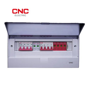 CNC 10KW On Grid Solar DB Bundle With SPD - Enhanced Protection angled view surge protection device Pakistan
