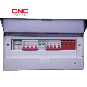 CNC 10KW On Grid Solar DB Bundle with Fuse - Advanced Fuse Protection angled view solar DB bundle Pakistan
