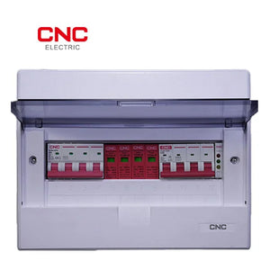 CNC 10KW On Grid Solar DB Bundles - CNC Electric Accessories angled view solar DB bundle Pakistan