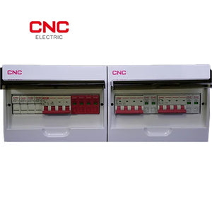 CNC 12KW On Grid Solar DB Bundle With Fuse - Advanced Fuse Protection angled view surge protection device Pakistan