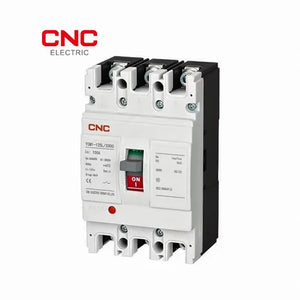 CNC AC 3 Pole  Molded Case Circuit Breaker 20A | Safe & Reliable Protection angled view molded case circuit breaker Pakistan