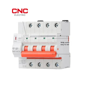 CNC WiFi 4 Pole Circuit Breaker 100A | Smart front view smart WiFi circuit breaker Pakistan