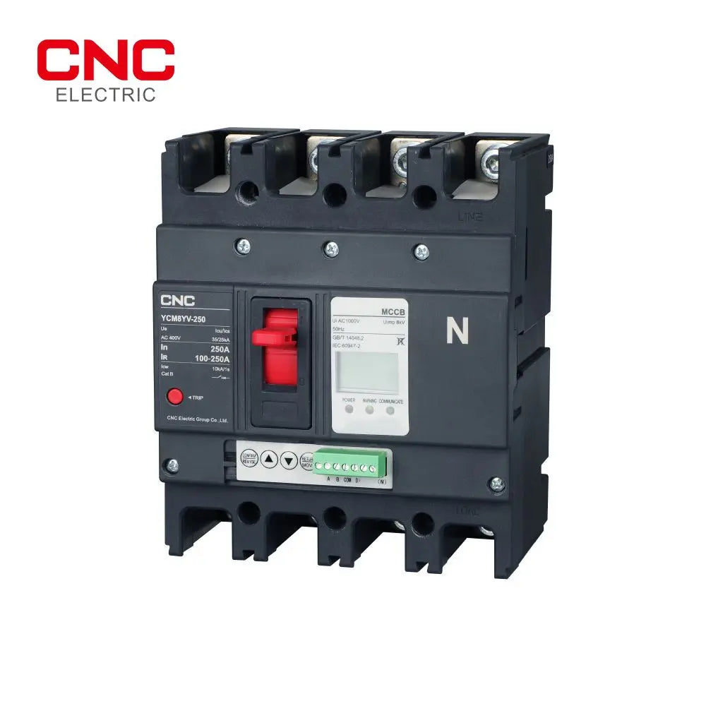 AC 3 Pole MCCB 250A Molded Case Circuit Breaker YCM8YV Series
