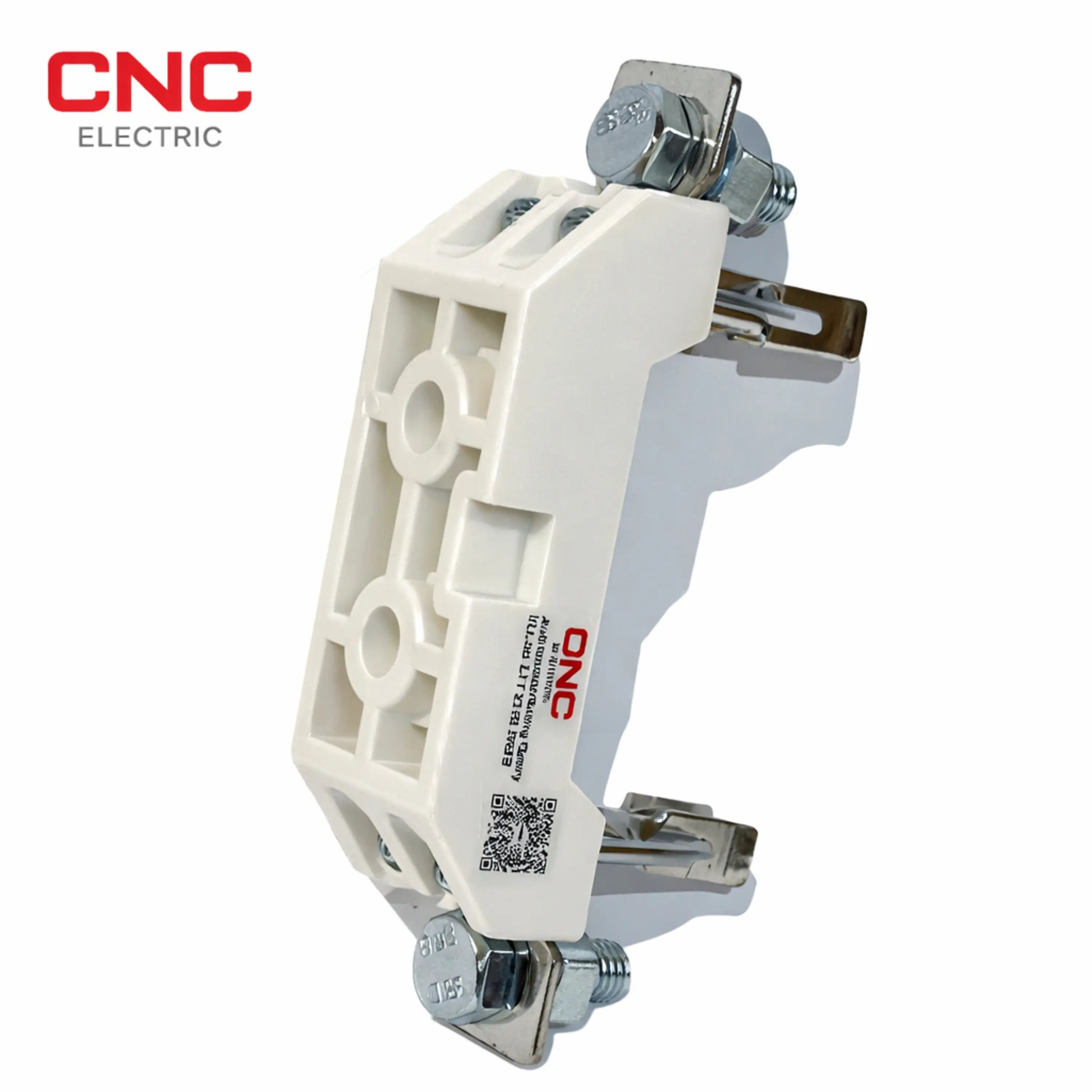 CNC Low Voltage Electrical Fuse Holder NT00 | Safe & Durable Protection angled view voltage protector Pakistan