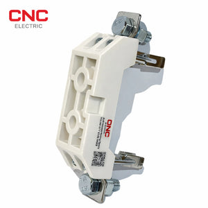 CNC Low Voltage Electrical Fuse Holder NT00 | Safe & Durable Protection angled view voltage protector Pakistan
