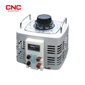 CNC Variable AC Voltage Regulator TDGC2-5000VA | Durable & Efficient Voltage Stabilizer angled view Pakistan