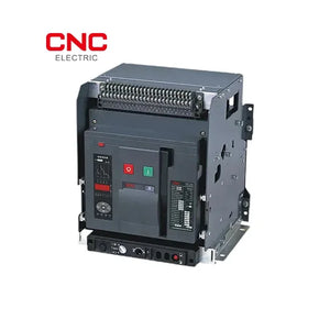CNC ACB 3 Pole Air Circuit Breaker 1600A, 2000A, 2500A, 3200A | with Fixed Horizontal Busbar front view Pakistan