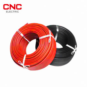 CNC DC Cable 4mm & 6mm in Red & Black | High Quality Solar & Electrical Wire front view solar DB bundle Pakistan
