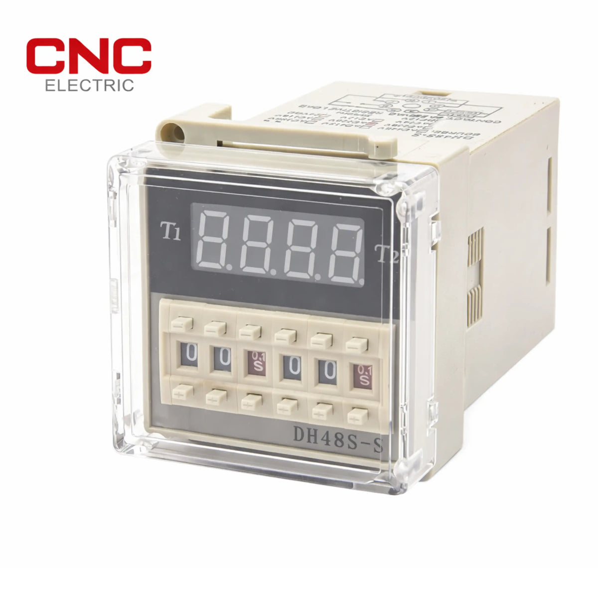 Digital Time Relay DH48S-S – Multi Voltage Industrial Timer (5A 220V AC Output)