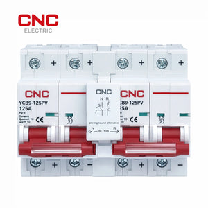 CNC DC MTS 2 Pole 125A | Battery Transfer front view miniature transfer switch Pakistan