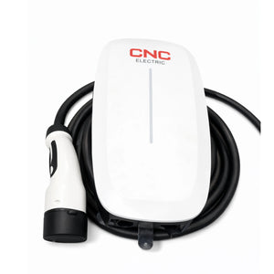 EV Charger Single Phase 3.5kW – AC Wall Mounted Type 2 Electric Vehicle Charging Station with Smart Protection angled view Pakistan