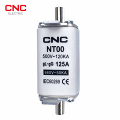 CNC Low Voltage Electrical Fuse 16A, 32A, 63A, 125A NT00 | Safe & Durable Protection front view voltage protector Pakistan