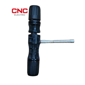 CNC MC4 Connector Solid Pin 6mm DC 1000V | Reliable Solar PV Connection angled view solar panel connector Pakistan