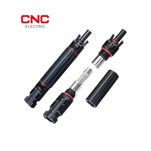 CNC MC4 Connector with 20A Fuse DC 1000V | Safe Solar Power Connection front view fuse protection Pakistan