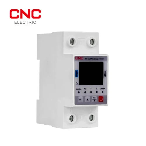 VA 63A Smart Protector | Wi-Fi KWH 10-in-1 Voltage, Current & Leakage Protection