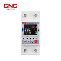VA 63A Smart Protector | Wi-Fi KWH 10-in-1 Voltage, Current & Leakage Protection