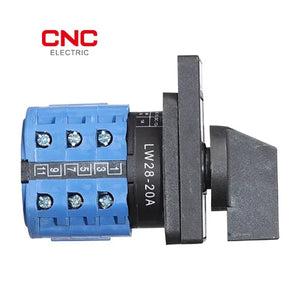 CNC Voltmeter Selector Switch 20A | Monitoring angled view voltage protector Pakistan