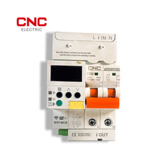 Wi-Fi 2 Pole Smart Circuit Breaker with Display