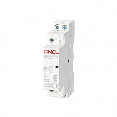 CNC YCCH6 modular contactor 25A front view DIN rail AC contactor Pakistan